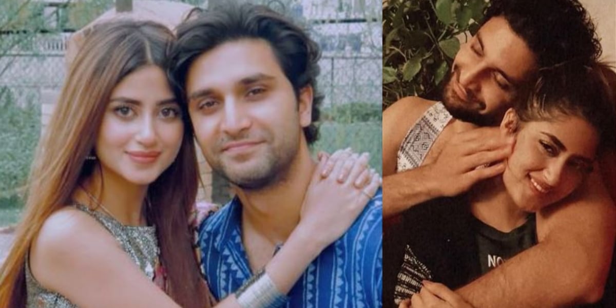 Sajal Aly shuts divorce rumours by sharing a PDA-filled snap with Ahad