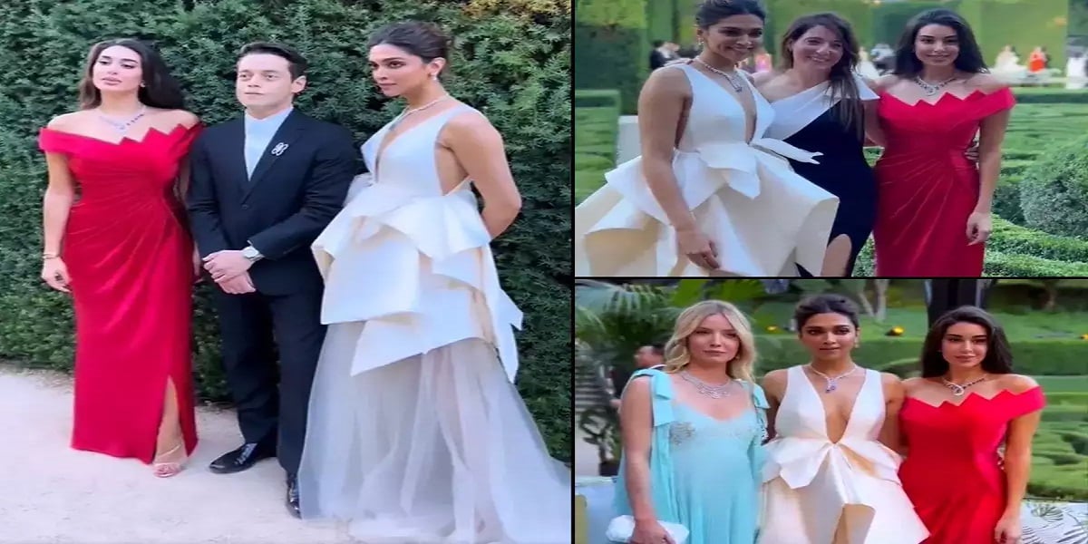 Deepika Padukone stuns in a white gown in Spain as she attends an event