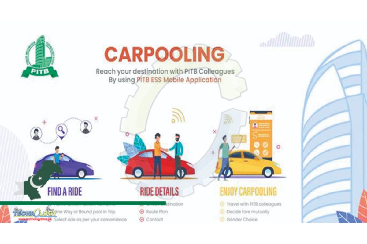 PITB launches carpooling to facilitate its employees