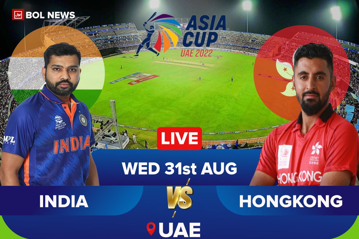 India vs Hong Kong Live Score Updates | Asia Cup 2022