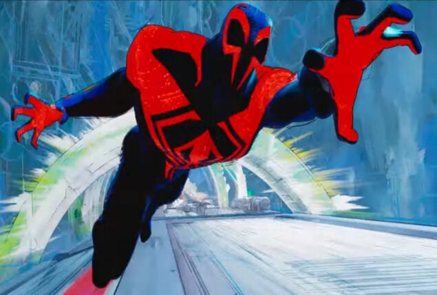 Miles Morales vs. Spider-Man 2099 in new 'Spider-Verse' image