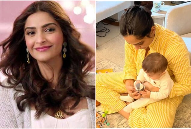 Sonam Kapoor’s Son Vayu Turned 6 Months Old On Monday