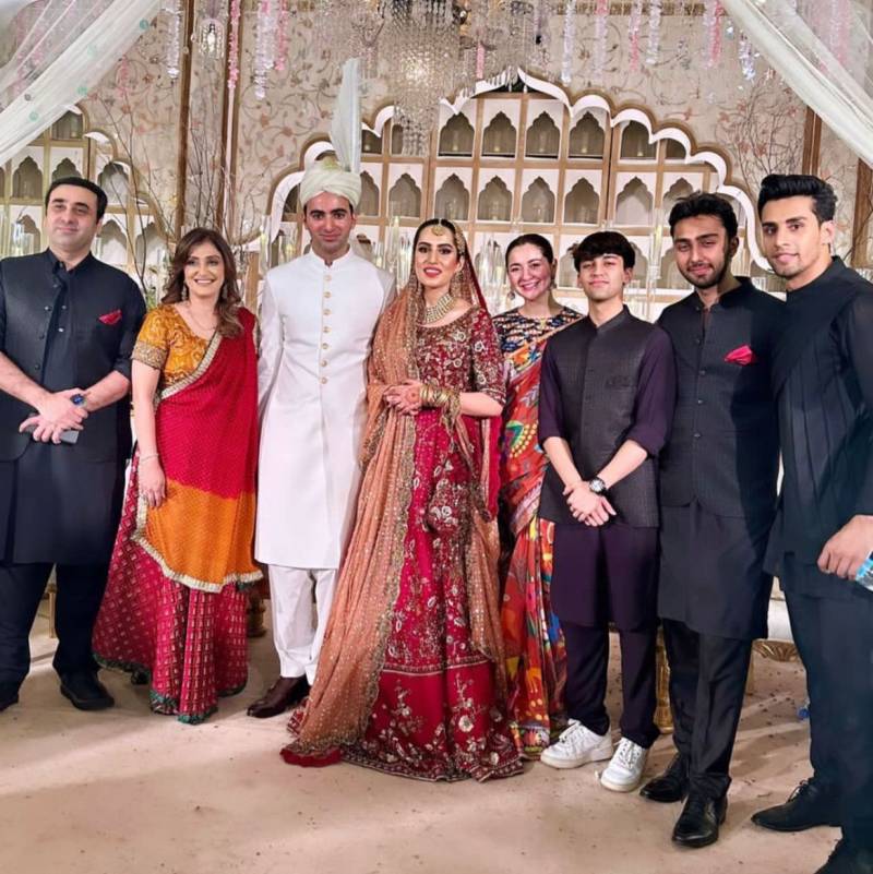 Pakistani Celebs Attend Momin Saqib's Sister's Shendi Gala: See Pics