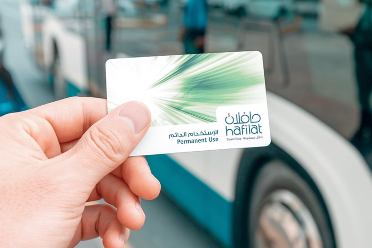 Hafilat bus card latest price in Abu Dhabi