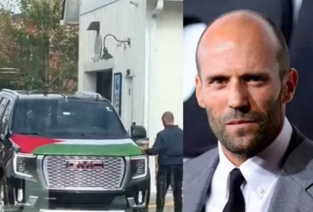 Jason Statham's Video with Palestinian Flag Creates Buzz