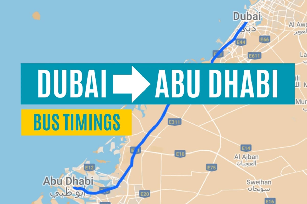 Is Dubai to Abu Dhabi bus 24 hours