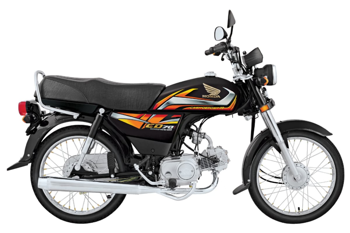 Honda CD 70 Latest Price & Installment Plan in Pakistan - Jan 2024