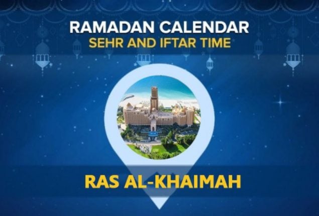 ramadan timing ras al khaimah 2025