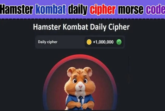 Hamster Kombat Daily Cipher Morse Code Today – July 3, 2024