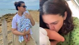 Zara Noor Abbas Shares Heartwarming Video With Newborn Daughter