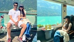 Sana Javed and Shoaib Malik radiate Joy in new pictures from Interlaken