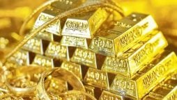 Gold rate in Pakistan on Oct 24 down by Rs2,300 to Rs283,100/tola