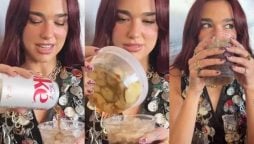 Dua Lipa’s pickle-infused soda drink goes viral, become latest internet’s obsession