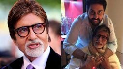 Amitabh Bachchan fires back at Netizen who criticized Abhishek for not speaking Hindi