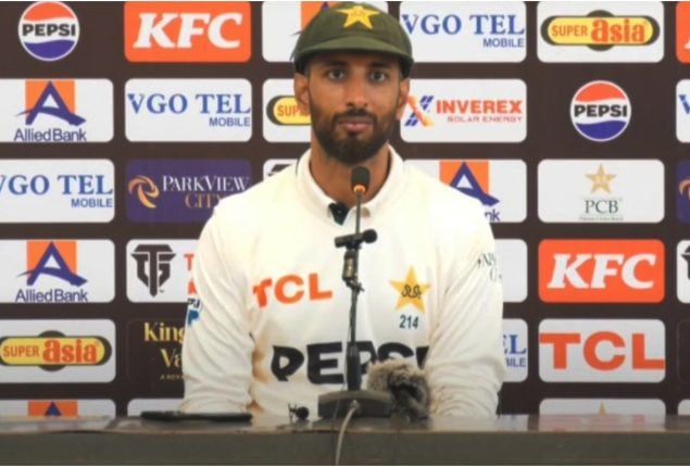 Shan Masood discusses Pakistan’s WTC Strategy after Test win over West Indies