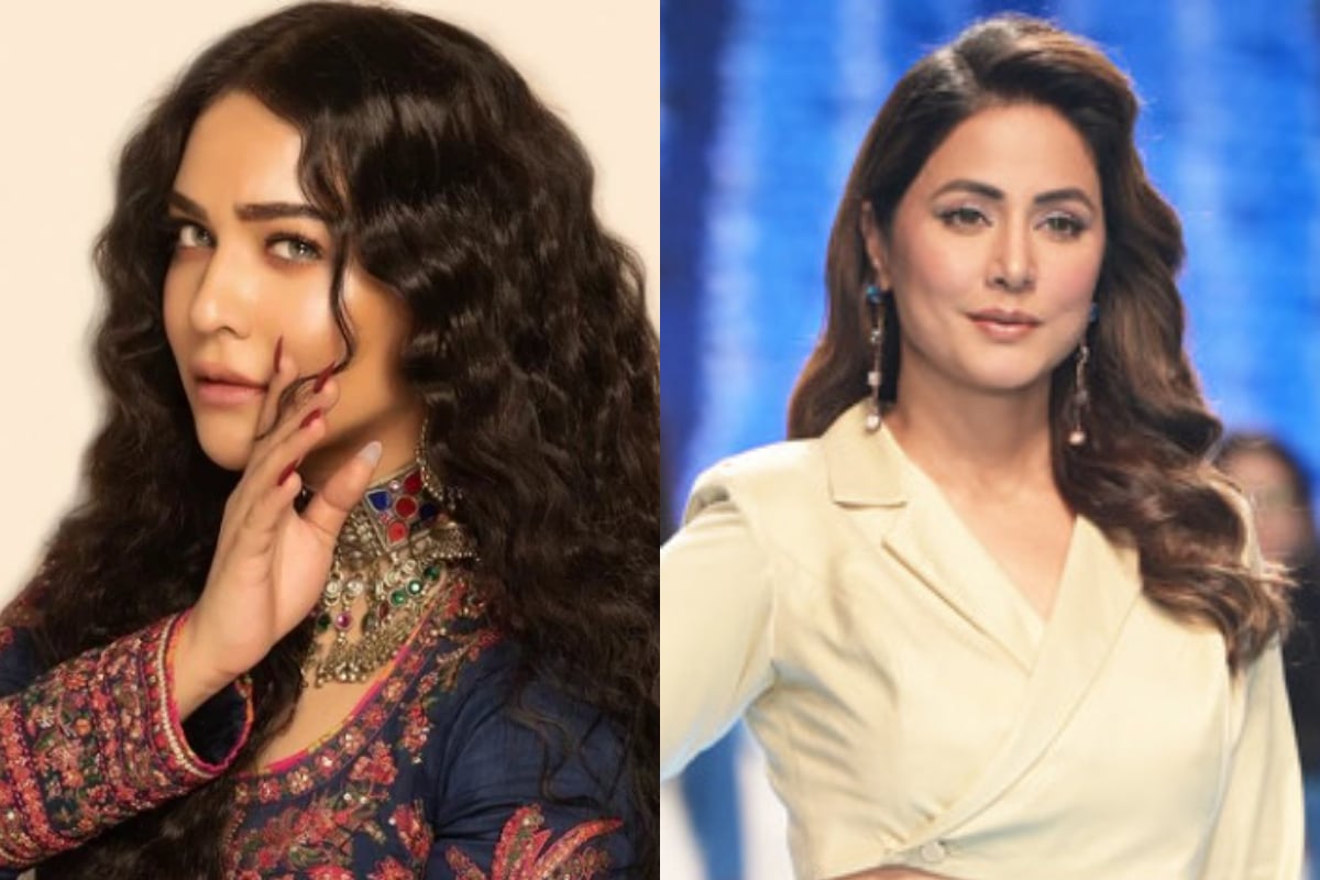 Indian actress Hina Khan thanks Humaima Malick for her prayers and support