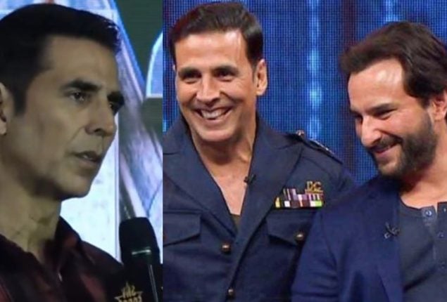 Akshay Kumar calls Saif Ali Khan ‘brave,’ wanted to make film on him