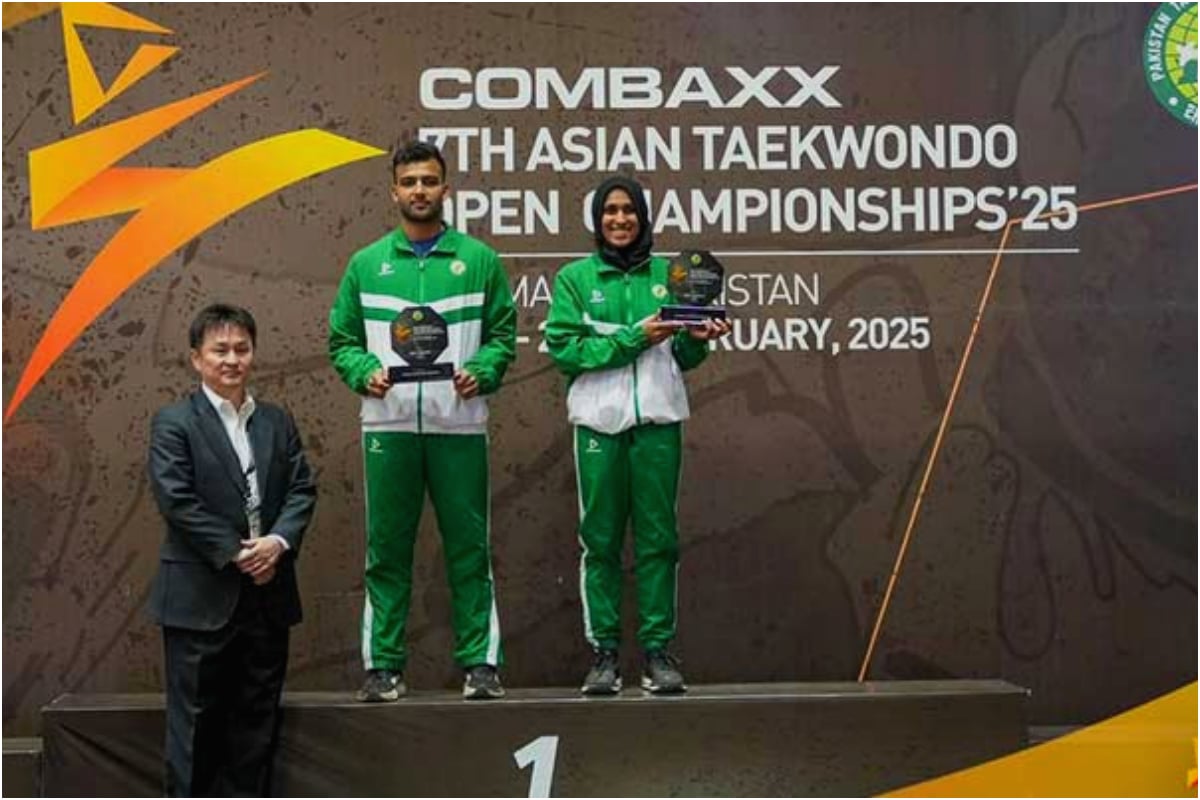 Pakistan shines at 7th Asian Taekwondo Open Championships