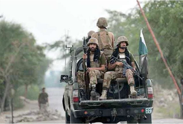 Several terrorists killed as security forces foil attack on checkpost in KP